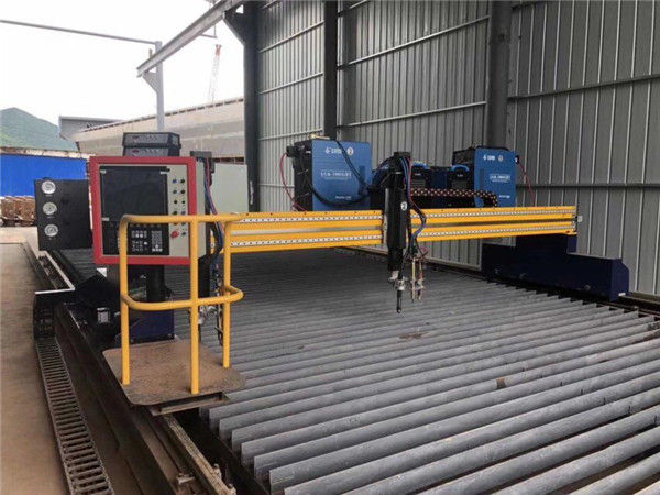 Қытайдың үлкен өлшемді CNC гантри жалыны плазмалық кесу машинасы